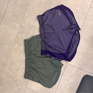 2 pair Nike Women's Athletic Running Shorts